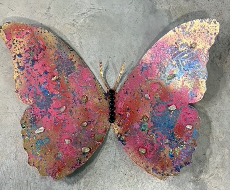 golden tip butterfly by artist Deborah Argyropoulos